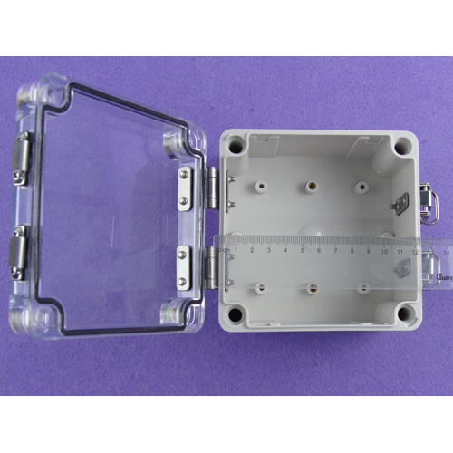 Caja de plástico caja electrónica ip65 caja de conexiones impermeable de plástico caja de conexiones PWP720T con tamaño 125 * 125 * 75 mm